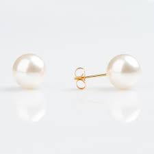 Studex 8mm White Pearl S/S