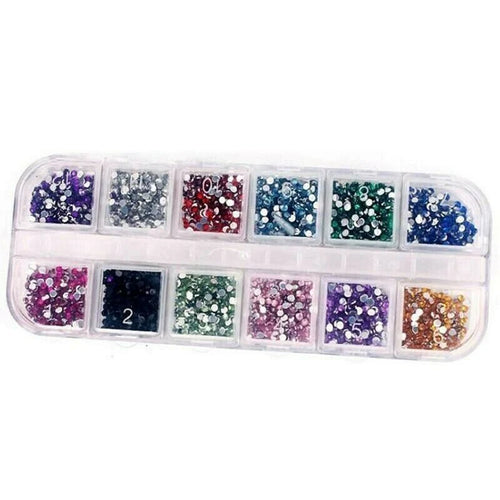 12 Grid Nail Decoration M39